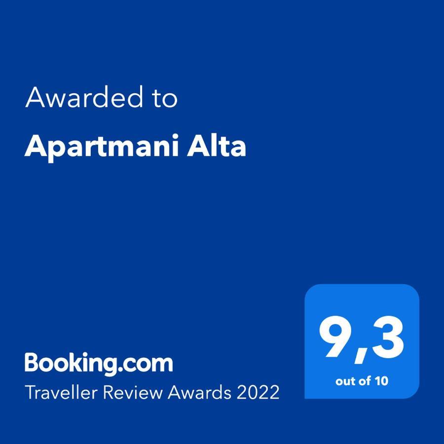 Apartmani Alta Veglia Exterior foto